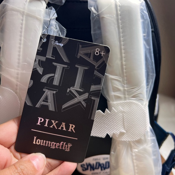 Loungefly Disney Pixar The Incredibles Villains Scene Syndrome Mini Backpack NWT - Picture 4 of 7